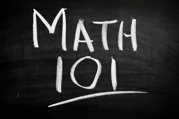 Matematyka 101 — Zdjęcie stockowe