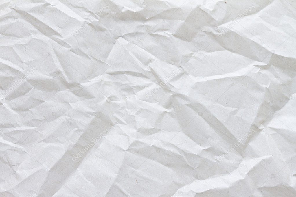 Crinkled parchment paper
