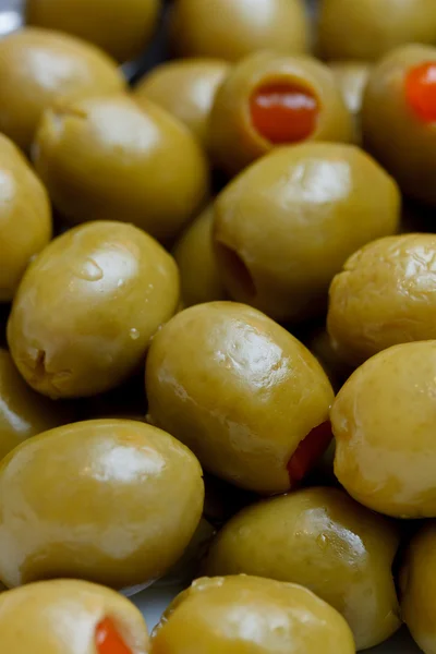 Green olives — Stock Photo, Image