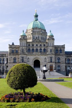 Parliament buildings, Victoria BC clipart