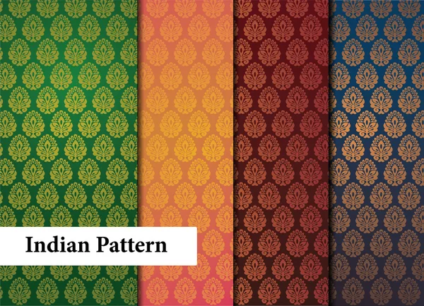 Patrón indio — Archivo Imágenes Vectoriales