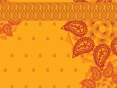 Henna Mandala Background clipart
