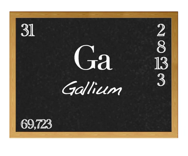 Gallium. — Stockfoto