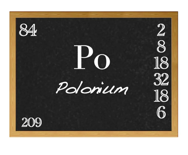 Polónium. — Stock Fotó