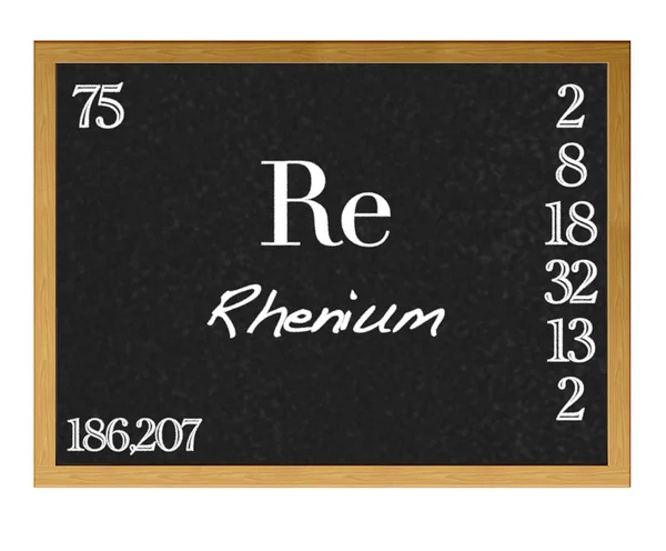 Rhenium. — Stock Photo, Image