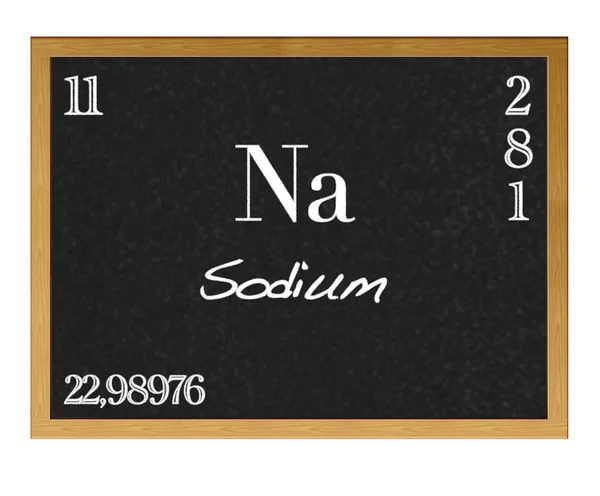 Natrium. — Stockfoto
