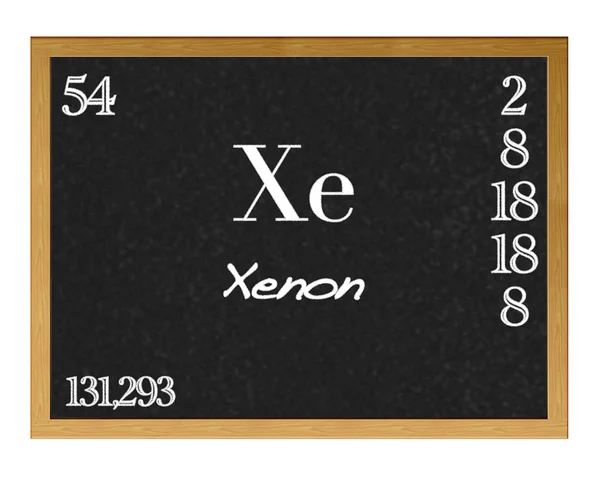 Xenon, Xe. — Stock Photo, Image