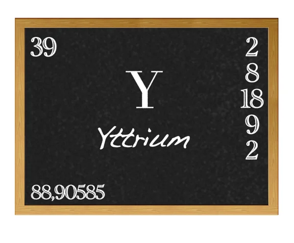 Yttrium. — Stockfoto