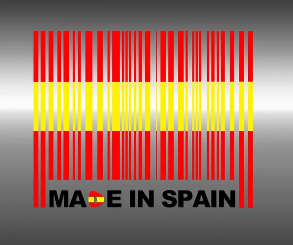 Gefertigt in Spanien. — Stockfoto