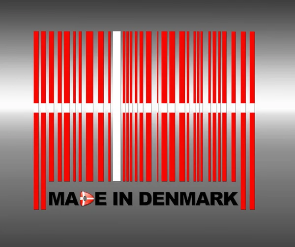 Fabricado na Dinamarca . — Fotografia de Stock