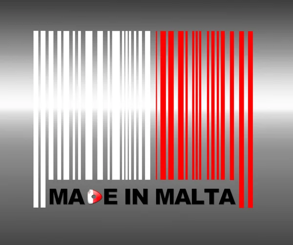 Сделано на Мальте . — стоковое фото