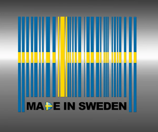 Gefertigt in Schweden. — Stockfoto