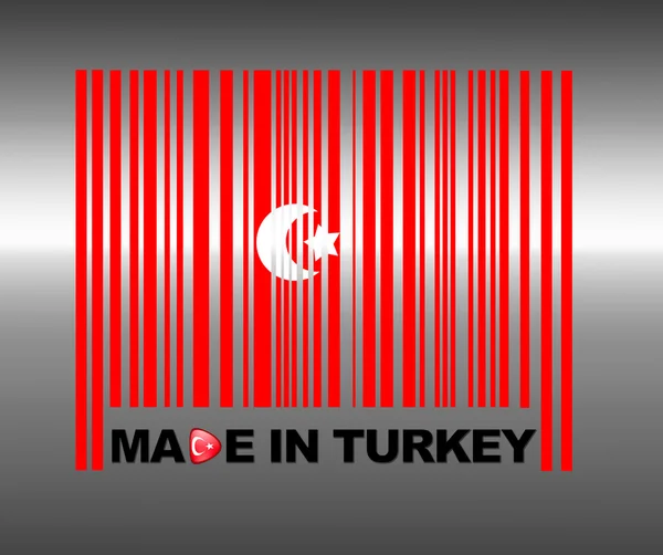 Hergestellt in der Türkei. — Stockfoto