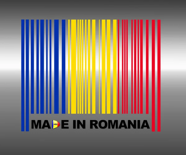Hergestellt in Rumänien. — Stockfoto