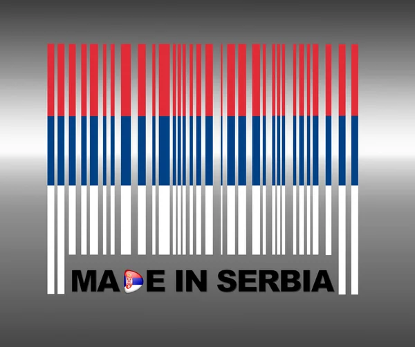 Hecho en serbia . — Foto de Stock