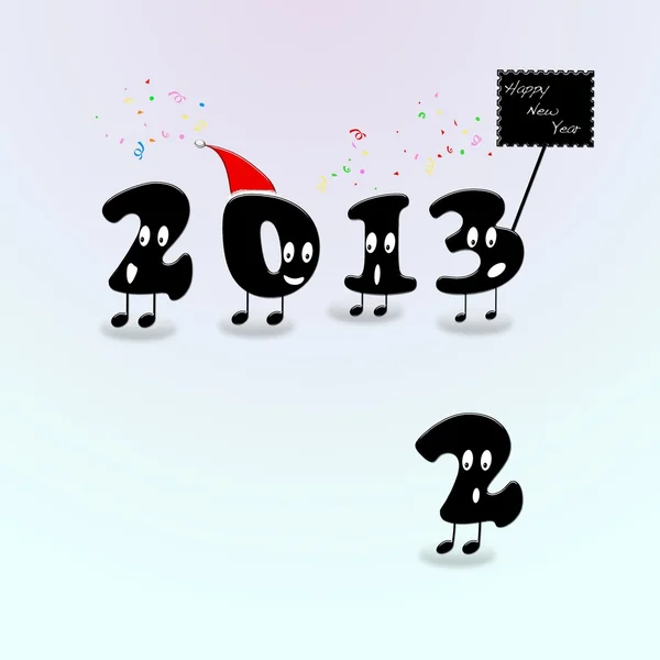 Happy New Year 2013. — Stock Photo, Image