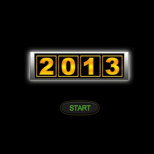2013 start. — Stockfoto