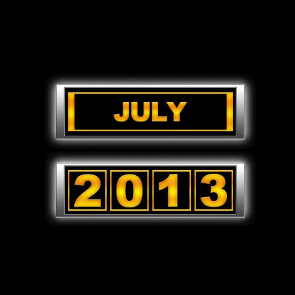 Julho de 2013 . — Fotografia de Stock