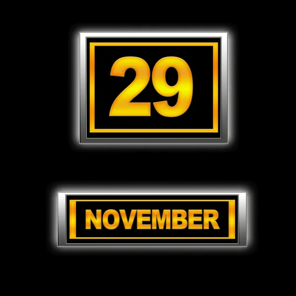 29 November . — Stok Foto
