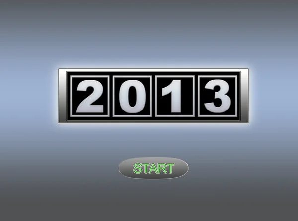Start 2013. — Stockfoto