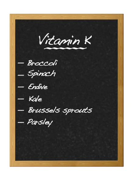 Vitamine K. — Stockfoto