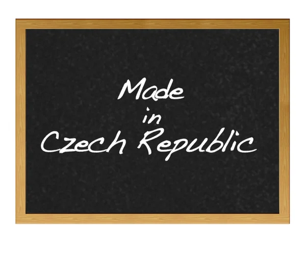 Készült a Cseh Köztársaságban. — Stock Fotó