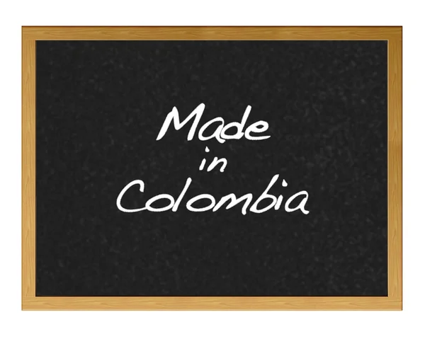 Tillverkad i colombia. — Stockfoto