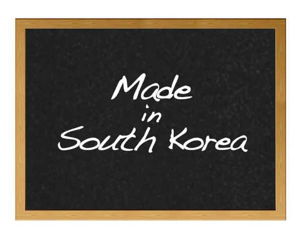 Feita na Coréia do Sul . — Fotografia de Stock