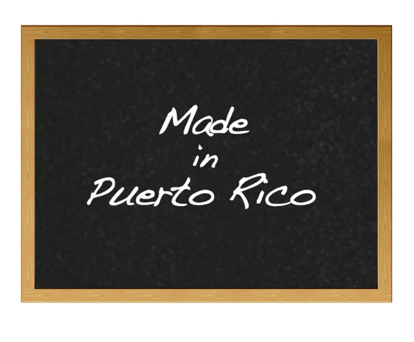 Feito em Porto Rico . — Fotografia de Stock