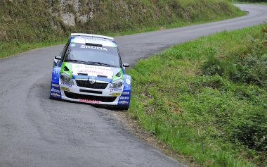 Alberto hevia skoda fabia s2000 ile.