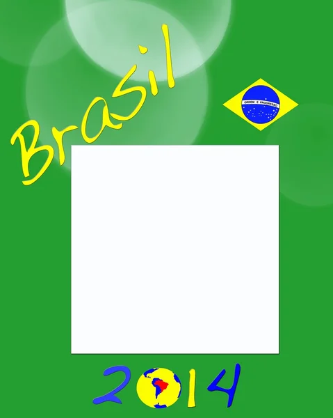 Brazilië 2014. — Stockfoto