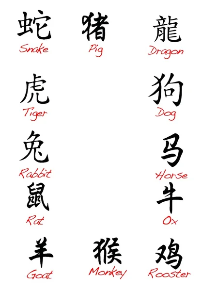 Chiński Zodiak. — Zdjęcie stockowe