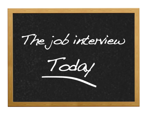 Job interview. — Stock Photo, Image