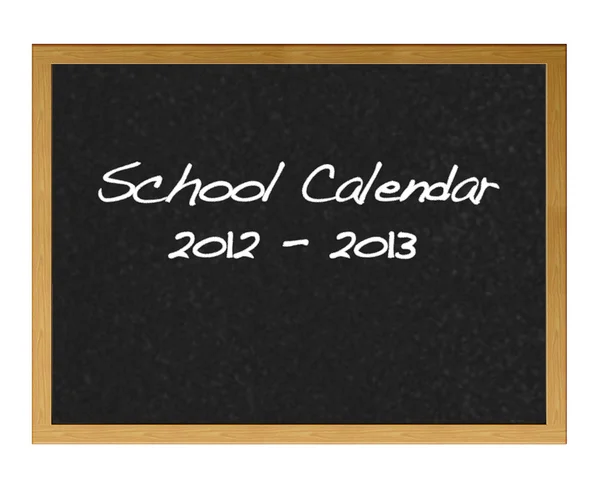 School agenda. — Stockfoto