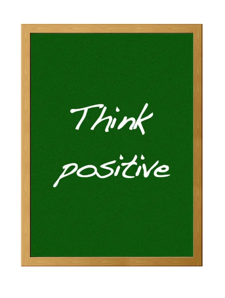 Piensa positivamente. —  Fotos de Stock