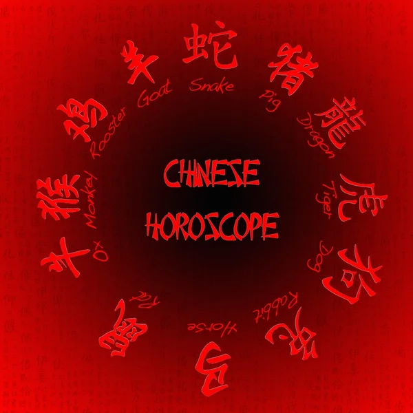 Zodíaco chinês. — Fotografia de Stock