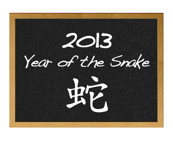 2013, serpente. — Foto Stock