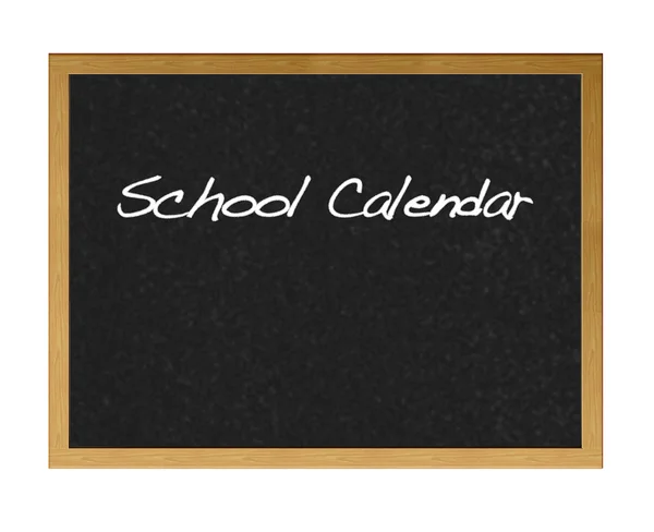 Шкільний календар . — стокове фото
