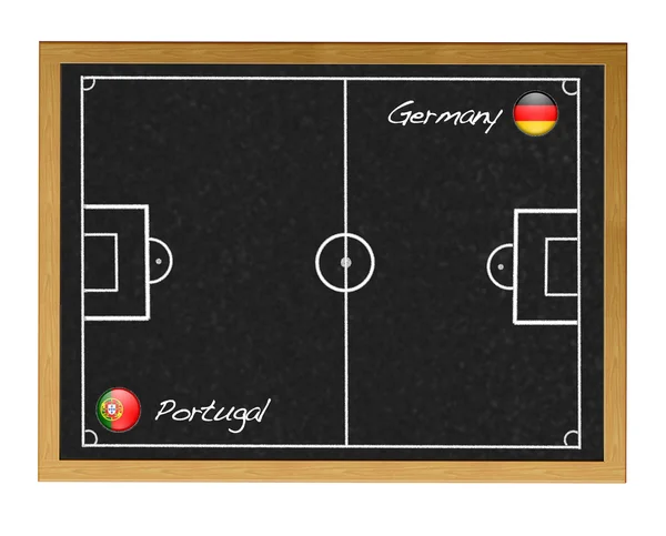 Niemcy Portugalia. — Zdjęcie stockowe