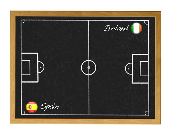 Spain-Ireland. — Stock Photo, Image