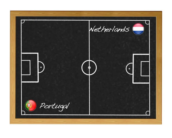 Portugal-Países Bajos . — Foto de Stock