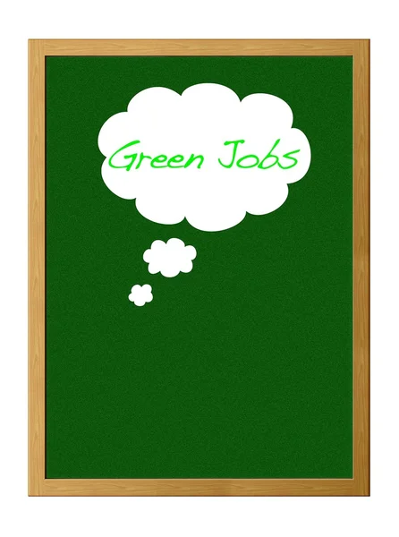 हिरव्या नोकरी . — स्टॉक फोटो, इमेज