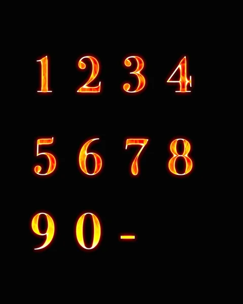 Números demoníacos . — Foto de Stock
