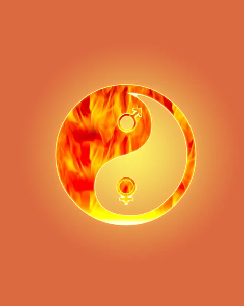 Yin Yang.. — Fotografia de Stock