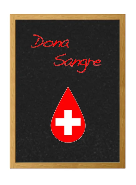 Dare sangue . — Foto Stock