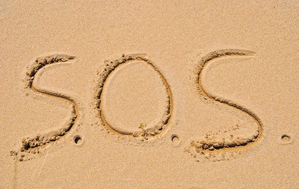 SOS. — Stock fotografie