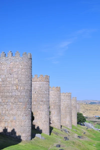 Walls of Avila, Spain. — Stock Photo, Image