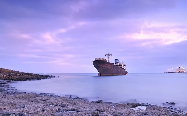 stock image Abandoned ship.