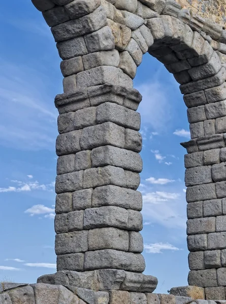 stock image Aqueduct of Segovia.