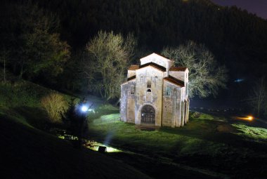 St. miguel, lillo, oviedo, İspanya.